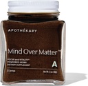 Apothekary Mind Over Matter Soutien cognitif Champignon Poudre, Mémoire et Focus, Supplément à base de plantes anti-stress, Sans sucre, Vegan, Pas de caféine
