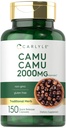 Carlyle Camu Camu avec de la vitamine C de 2000mg de 150 capsules Supplément d'extrait d'herbes Myrciaria Dubia
