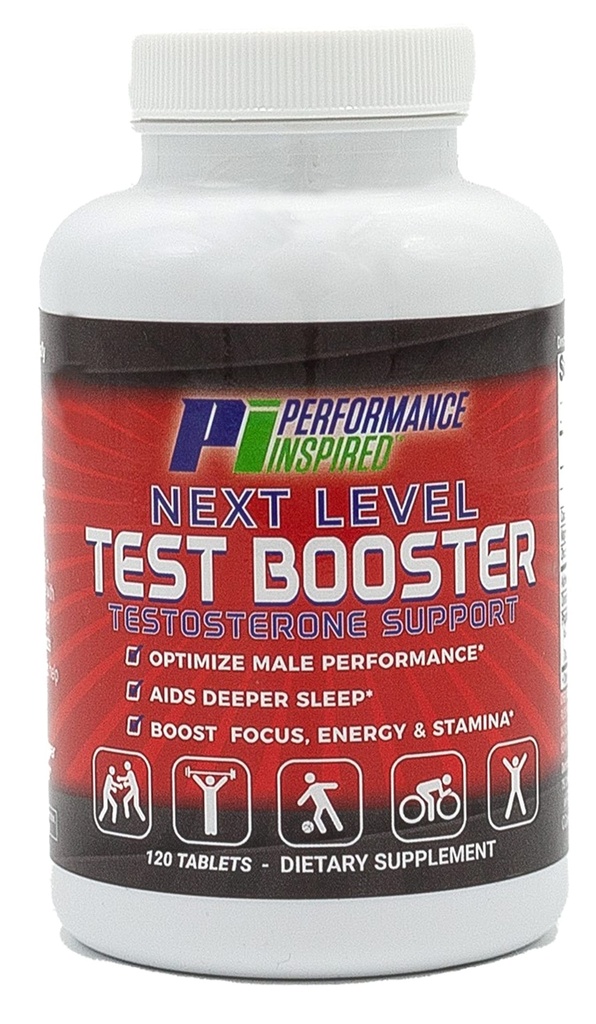 RENDEMENT INSPIRÉ prochain niveau de booster de test – support de testostérone – extrait de racine Ashwagandha – énergie, stamina et récupération – 120 comte