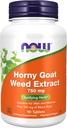 MAINTENANT Suppléments, Extrait d'herbe de chèvre horny 750 mg Plus 150 mg de racine de maca, Herbe tonifiante*, 90 comprimés