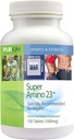 Purium Super Amino 23-150 Comprimés végétaliens - BCAA & Essential Amino Acid Dietary Supplément, préentraînement, aide à la récupération, peut aider à construire des muscles - sans gluten - 30 portions