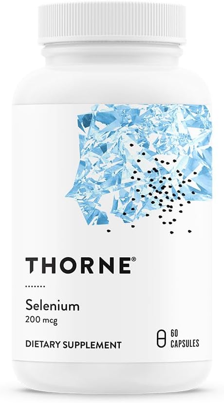 THORNE - Selenium - 200 mcg Selenium Supplement for Antioxidant Support* - 60 Capsules