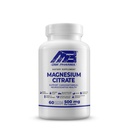 MB 1 Citrate de magnésium 500mg - Formule de haute absorption pour le muscle, le nerf, le sommeil et le os - Vegan, non-OGM - Digestion et santé cardiaque - 60 capsules - 60 jours d'approvisionnement