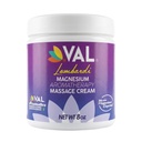 VAL Magnésium Aromatherapy Crème de massage 8oz de Zechstein Magnésium + MSM + Huiles organiques