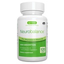 Igennus Neurobalance Magnésium de zinc et complexe de B6 formulé pour le soutien cognitif, la concentration et la relaxation calmes, 120 petits comprimés, haute absorption Zinc chélaté et Magnésium entièrement réacté, végétalien, non-OGM