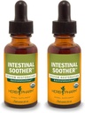 Herb Pharm Certified Organic Intestinal Soother Liquid Herbal Formula with Turmeric Extract - 1 Ounce (FIS01) (Pack of 2)
