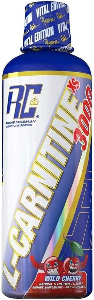 Métabolisme des acides et soutien de la force musculaire maigre, sans stimulant, sans sucre, sans glucides, cerise sauvage, 16 Oz