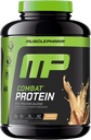 Muscle Pharm Combat Protein Powder, Horchata Flavor, Fuels Muscles for Productive Workouts, 5 Protein Sources Including Whey Protein Isolate & Egg Albumin, Gluten Free, 4 lb, 52 Servings