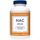 Le NAC N-acétyl-L-Cystéine - Promotion de la santé des cellucores, de l'immunité et du soutien antioxydant - 600 MG (200 capsules)