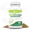 NutriFlush - Powerful Colon Support & Gut Cleanse Formula, haute absorption, sans OGM, fabriqué aux États-Unis