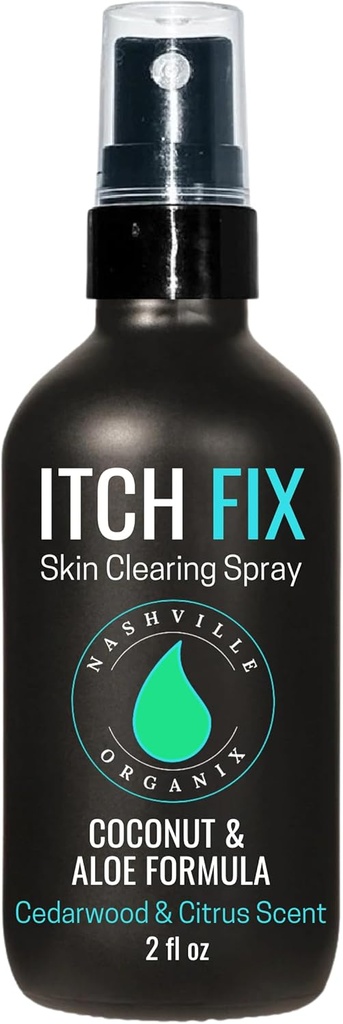 Dr. A's Ditch Fix Skin Clearing Spray (suppression de la peau) Solution de démangeaison des pieds et des jocks de l'athlète Relief de démangeaison pour l'aine, les pieds, la cuisse intérieure.