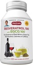 ANDREW LESSMAN Resveratrol-100 EGCG 100mg - 180 Capsules - Deux antioxydants naturels, sans alcool ou caféine.