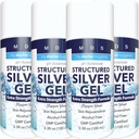 Gel d'Argent Colloïdal Extra Strength - Gel d'Argent Colloïdal activé 35ppm pour une puissance maximale - Fabriqué aux États-Unis - Formule structurée dans un emballage pratique 4