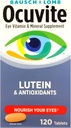 Bausch & Lomb Ocuvite with Lutein - 120 Tablets
