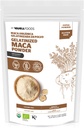 Poudre de maca gélatinisée biologique, 8 oz ou 227 g 1 sac, racine de maca péruvienne. Vegan, USDA Organique, non-OGM, sans gluten, Adaptogène céto-friendly utilisé pour stimuler l'énergie, la vitalité et l'endurance