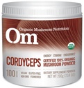 Om Bio Mushroom Superfood Poudre, Cordyceps, 100 portions, supplément de soutien énergétique et d'endurance, 7.05 Ounce (paquet de 1)