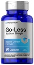 Horbäach Go Moins de supplément de contrôle de la vésicule de 90 Capsules de 100 Pilules de force maximale pour les femmes et les hommes de formule sans OGM et sans gluten