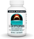Source Naturals L-Tryptophane avec Coenzyme B-6, 500mg - 120 comprimés