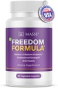 Candida Freedom Massey Médicament purifier les pilules de Colon - Artisanat Digestif pour la vie vivante - Complexe probiotique de santé de Gut - 60 Capsules