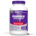Supplément de santé mixte Cosamin® DS Nutramax avec Glucosamine et Chondroïtine pour hommes et femmes, 210 capsules