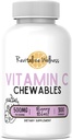 Vitamine C Chewables (500 mg) Vitamine C comme acide ascorbique par portion (60 portions)