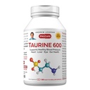 ANDREW MOINSMAN Taurine 600-360 Capsules - Soutient la santé de la pression artérielle, du coeur, du foie, des yeux et de l'oreille. Source pure et puissante de la taurine acide amino. Aucun additif