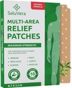 Patches - Extra Large Heat Patches - Maximum Strength Natural Muscle & Joint Relief Back Patches - Fast-Acting, Gentle on Skin, Hot Patches for Back, Shoulder, Neck, Knee & Foot,10 Pack (L)