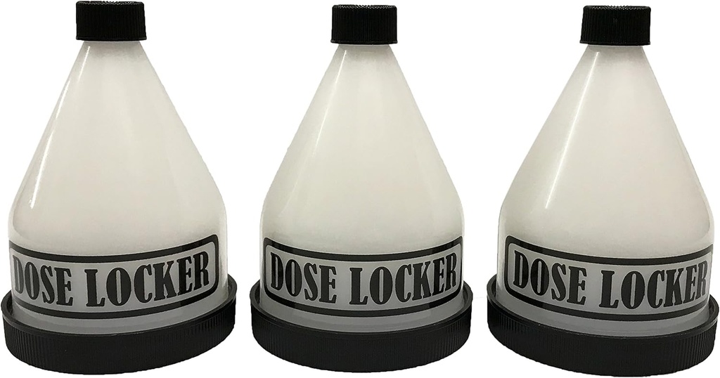 3-Pack - Entonnoir d'entreposage de poudre - Poudres de protéines - Pré-entraînement - BCAA - Impune Boosters