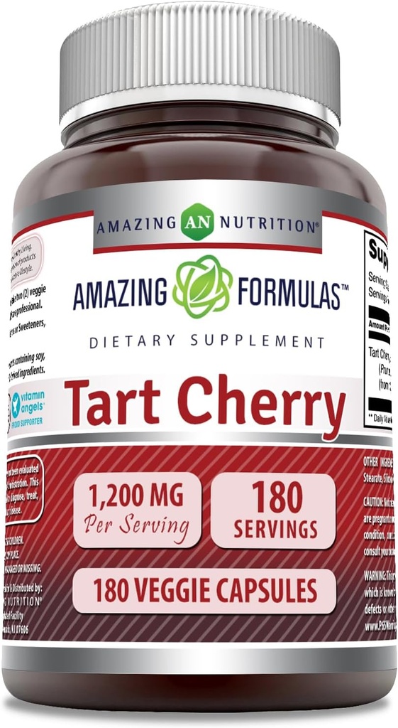 Formules étonnantes Tart Cherry 1200 MgPer Servant.