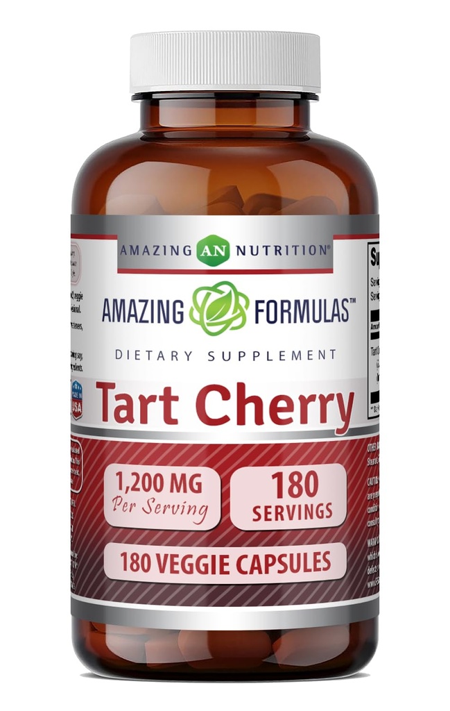 Formules étonnantes Tart Cherry 1200 MgPer Servant.
