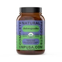Capsules d'Ashwagandha bio - 100 Capsules 500mg Supplément d'Ashwagandha biologique pur pour le support calmant