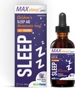 MAX Sleep Junior pour les enfants - Les gouttes de sommeil Melatonine pour les rêves doux