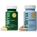 Hilma Natural tension maux de tête + Supplément de soutien du sommeil, 50 capsules végétaliennes dans chaque bouteille