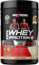 Poudre de protéines de lactosérum + support immunologique de lactosérum Protéine de lactosérum Plus de lactosérum Protéine de lactosérum Isolate et peptides + Muscle Builder