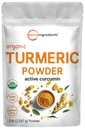 Poudre de curcuma biologique, 5 livres Riche en Curcumin actif.