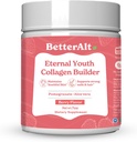 Better Alt Eternal Youth Collagen Builder (Berry Flavor) 200 g pour la peau radiante, jeune et brillante aide à stimuler le collagène et fournit un soutien antioxydant.