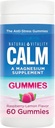 jogi Gummies calmes, supplément de magnésium, parfum de framboise-lemon, gommies agréables, délicieuses: Vitalité naturelle Gummies calmes pour les adultes ont une saveur de framboise-lemon 60 gommies