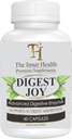 Digest Joy - Mélange enzymatique avancé pour un support optimal de digestion - Amylase, Lipase, Bromelain, Protease,Lactase et autres enzymes(60 capsules végétales)