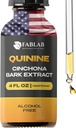 Extrait de teinture de quinine Quinine séchée Bark supplément à base de plantes Quinine immunitaire système de soutien Cinchona Bark gouttes liquides sans alcool, sans gluten