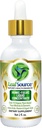 LEAFSOURCE Acid Fulvique Humique Liquide 2 oz Trace Minéraux avec électrolytes Vitamines collagènes Rapport Humique Supérieur à Fulvic Plus Énergie Gut Santé Joint Santé Immunissance Soutien Hydratation 180 serv