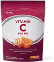 GNC Vitamine C Soft Chews 500mg, Orange, 60 Chews, soutient la résistance naturelle