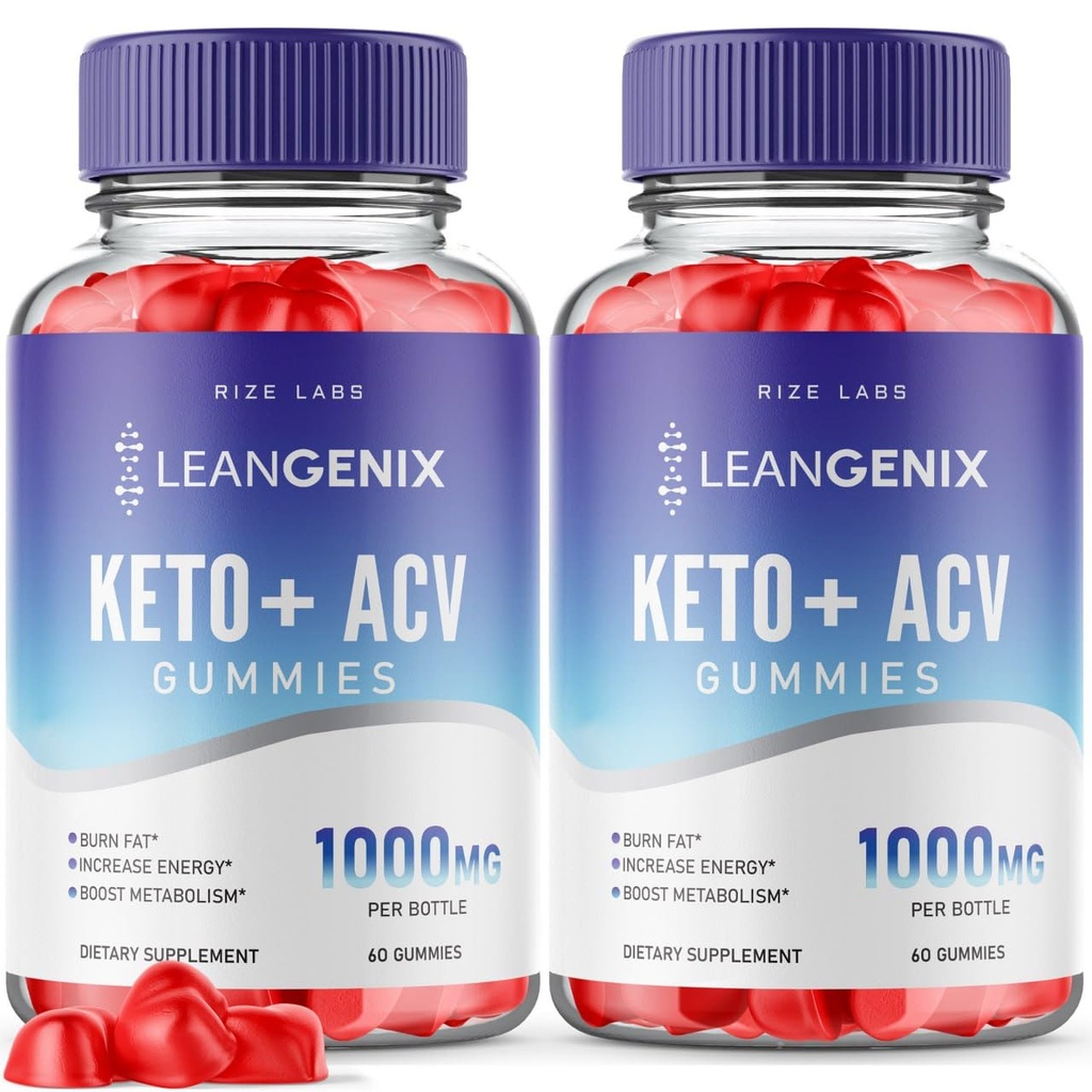 les laboratoires de taille (paquet de 2 Leangenix Keto+ACV Gummies pour la perte de poids avancée, pour brûler la graisse et l'utilisation comme principale source d'énergie, Gomitas, examen des suppléments (120 Gummies)