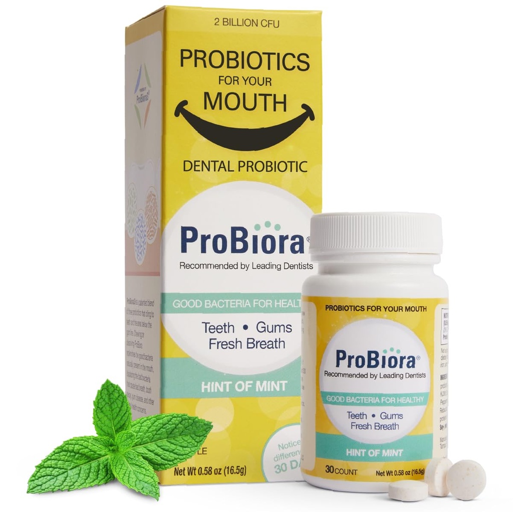 Probiotiques oraux ProBiora pour les dents et les gencives