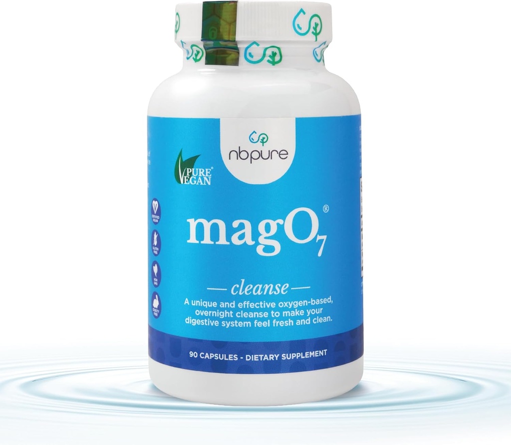 nbpure MagO7 - Nettoyer et désinfecter le colon naturel, soulager la constipation occasionnelle, adoucir le tabouret et bloater les hommes et les femmes