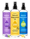 Spray de magnésium, Spray d'huile de magnésium pur pour les pieds, Cadeau idéal pour la relaxation musculaire et mieux dormir, Absorption rapide, Séchage rapide sans résidus-Vanilla