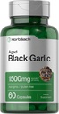 Horbäach Aged Garlic Extract Capsules 1500mg | 60 Count | Fermented Supplement | Non-GMO, Gluten Free