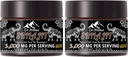 Résine Shilajit pure, authentique Golden Grade A,1000mg Potence maximale Résine Shilajit biologique naturelle avec acide fulvic pour l'énergie,Immmune Support,50 Grams,2 Pack
