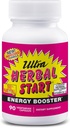 Ultra Herbal Start Energy Booster - avec B-12, Panax Ginseng, Yerba Mate, Kola Nut, Spirulina & Echinacea