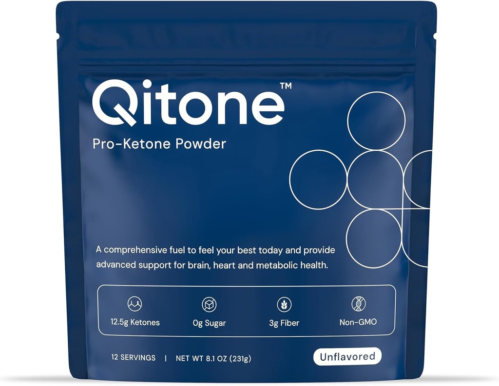 Poudre de cétone – 5X plus efficace que l'huile MCT – Énergie propre et support de céto – Pas de jitters, Pas de crash – Sans saveur – Remplacement de crème de café, Cerveau et métabolisme Boost