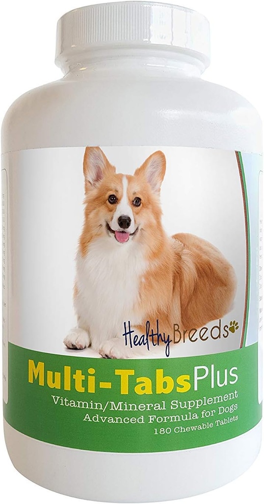 Pembroke Welsh Corgi Multi-Tabs Plus Comprimés à croquer 180 Compte